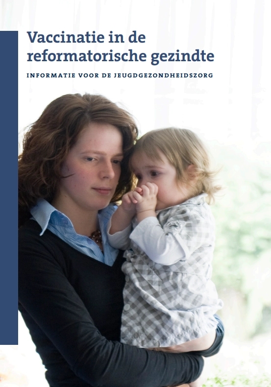 Voorkant van de folder vaccinatie in de reformatorische gezindte