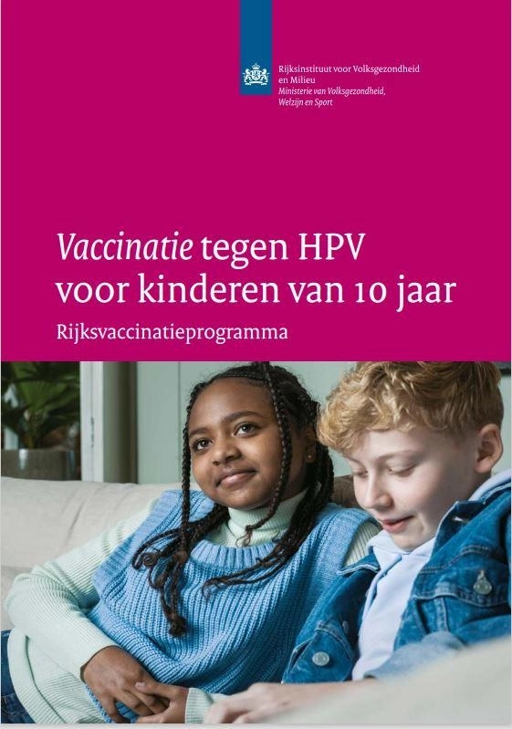 Thumb RIVM folder HPV vaccinatie voor kinderen van 10 jaar