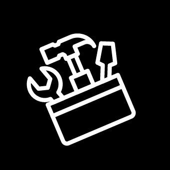 Icoon van een gereedschapskist